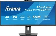 iiyama ProLite XCB3497WQSNPH-B1 Curved Business Display 86,4 cm (34")