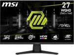 MSI MAG 274QFDE X24 Rapid IPS WQHD Gaming Display 68,6 cm (27")