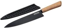 NIROSTA Kochmesser Flow Fair schwarz, 33cm