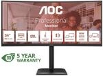 AOC CU34E4CV LED-Monitor 86.36 cm (34")