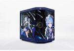 HYTE PC-Geh&auml;use Y70 Hoshimachi Suisei ATX Midi-Tower schwarz-blau