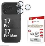 DISPLEX Premium Camera Lens Glass, Apple iPhone 17 Pro/17 Pro Max (Einzelringe)