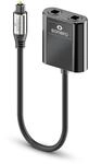 Sonero Optischer Audio Splitter 1x2 0,15m