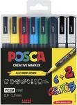 uni-ball POSCA PC-3M Acrylstift 0.9 - 1.3 mm Mehrfarbig