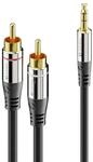 Sonero 2x Cinch auf 3,5mm Audio Kabel 1,5m