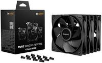 Be Quiet Geh&auml;usel&uuml;fter Pure Wings 3 Reverse 3-Pack 120mm PWM schwarz