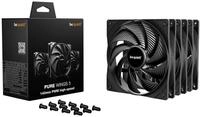 Be Quiet Geh&auml;usel&uuml;fter Pure Wings 3 3-Pack 140mm PWM HighSpeed schwarz