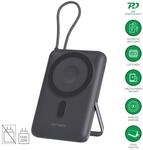 4smarts Wireless Powerbank Enterprise Pocket 10000mAh 22.5W, Qi2 ready, spacegrau