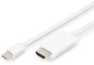 Digitus Mini DisplayPort Adapterkabel, mDP - HDMI type A