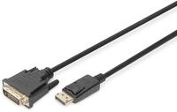Digitus DisplayPort Adapterkabel, DP auf DVI-D