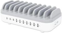 Manhattan 10-Port USB Power Delivery-Ladestation - 120 W