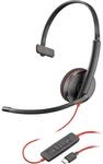Poly Blackwire 3210 Mono Headset On-Ear