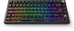 Sharkoon Tastatur Skiller SGK55W kabellos TKL 75% schwarz Linear, DE-Layout