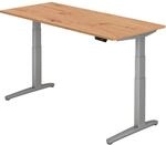 HAMMERBACHER VXBHM19/R/SS elektrisch h&ouml;henverstellbarer Schreibtisch 65,0 -...