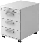 HAMMERBACHER Rollcontainer VAC30/W/W/NU wei&szlig;