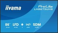 iiyama ProLite LH8675UHS-B2AG Signage Display 218 cm (86 Zoll)