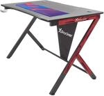 X Rocker Ocelot Carbon Gaming-Schreibtisch mit Mousepad & Kabelmanagement -...
