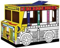Bankers Box Ausmalbild Spielhaus Bus