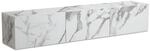 WOHNLING WL6.864 Lowboard H&auml;ngend Marmor-Optik Wei&szlig; 160 cm x 30 cm x 30 cm