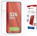 DISPLEX Glas + Schutzh&uuml;lle f&uuml;r Samsung S26 Ultra