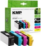 KMP schwarz, cyan, magenta, gelb Druckerpatronen kompatibel zu HP 364XL (N9J74AE),