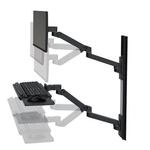 Ergotron LX Pro Wandhalterung - f&uuml;r LCD-Display / Tastatur / Maus - wei&szlig;