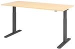 HAMMERBACHER VXMKA19/3/G elektrisch h&ouml;henverstellbarer Schreibtisch 70,0 - 120,0 cm