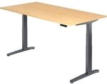 HAMMERBACHER XBHM2E h&ouml;henverstellbarer Schreibtisch 65,0 - 130,0 cm - elektrisch