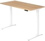 HAMMERBACHER VXBHM16/E/WW elektrisch h&ouml;henverstellbarer Schreibtisch 65,0 - 130,0 cm