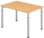 HAMMERBACHER h&ouml;henverstellbarer Schreibtisch VYS12/6/S buche