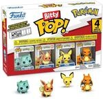 Funko Pop! Games Figurenset Bitty Pop Pokemon Serie 3