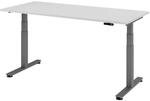 HAMMERBACHER Schreibtisch VXDSM19/5/G lichtgrau