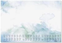 SIGEL Schreibtischunterlage DESIGN 206/2027/2028 blau/gr&uuml;n Papier 59,5 x 41,0...