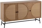 WOHNLING WL6.892 Sideboard Braun 140 cm x 39 cm x 80 cm