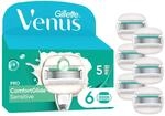 Gillette Venus Pro ComfortGlide Sensitive Rasierklingen 6 St.
