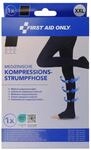 FIRST AID ONLY&reg; Kompressionsstrumpfhose, offene Spitze schwarz Gr&ouml;&szlig;e XXL 1...