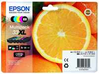 Epson C13T33574011, Epson 33XL Orange Druckerpatronen - 5er Multipack (C13T33574011)