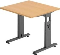 HAMMERBACHER h&ouml;henverstellbarer Schreibtisch VOS08/6/G buche