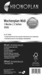 CHRONOPLAN Kalendereinlage Wochenplan Midi 2026