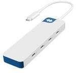 Hyper&reg; HyperDrive Flex 4 Dockingstation USB-C Hub wei&szlig;/blau