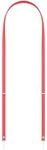 Apple Crossbody Strap, guavepink