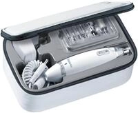 beurer MP 62 Manik&uuml;re-/Pedik&uuml;re Set Wei&szlig;-Silber