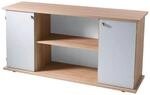 HAMMERBACHER Sideboard SB2T, VSB2T/N/S/SG nussbaum, silber