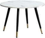 WOHNLING WL6.974 Couchtisch Wei&szlig; 60 cm x 60 cm x 41 cm