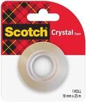 Scotch Klebefilm Crystal 19,0 x 25,0 (mm x m) kristall-klar