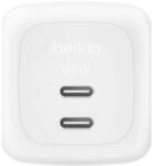 Belkin BoostCharge Pro 67 W 2x USB-C GaN Ladeger&auml;t, wei&szlig;
