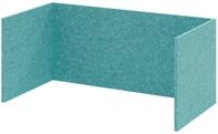 HAMMERBACHER FlexWall Akustikr&uuml;ckwand Vlies t&uuml;rkis
