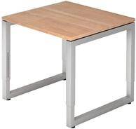HAMMERBACHER h&ouml;henverstellbarer Schreibtisch VRS08/N/S nussbaum