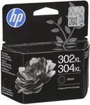 HP Original 302/304XL Druckerpatronen - schwarz B7RT9AE