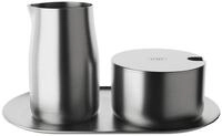 alfi Milch- und Zucker-Set silber matt